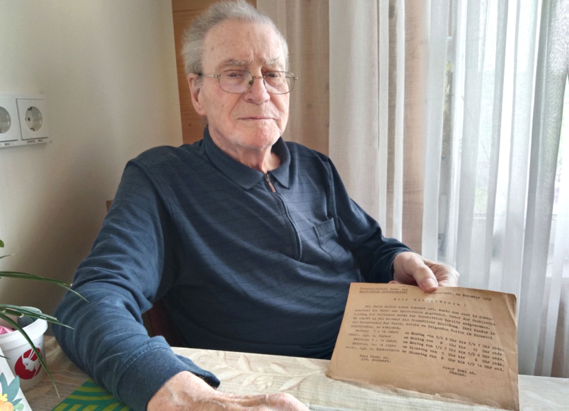 Hannes Hackl Turnen Einladung